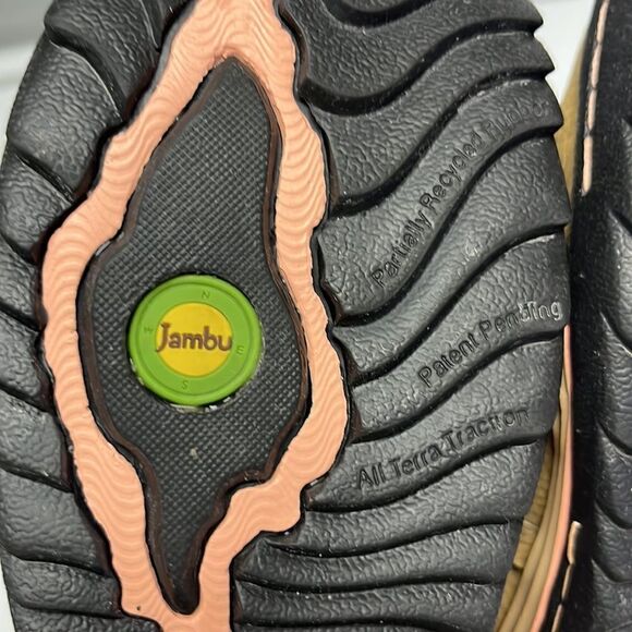 Jambu Women’s Closed Toe Terrain Sandals 8M Taupe Brown Pink Hook & Loop Straps - Picture 14 of 16